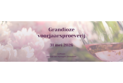 Save the date | Grandioze voorjaarsproeverij 