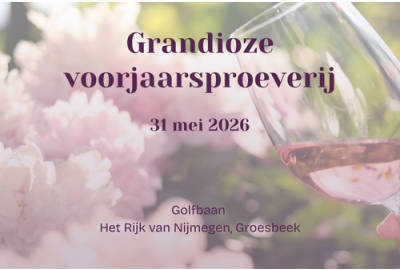 Save the date | Grandioze voorjaarsproeverij 