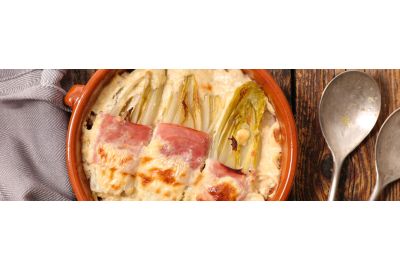 Welke wijn bij witlof met ham en kaas uit de oven?