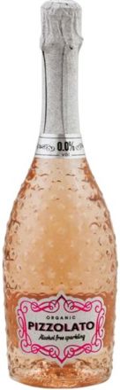 Organic Pizzolato Alcohol Free Sparkling Rosé