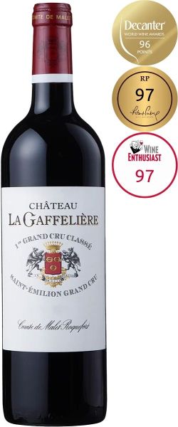Château La Gaffelière Saint-Émilion 2018 met medaille