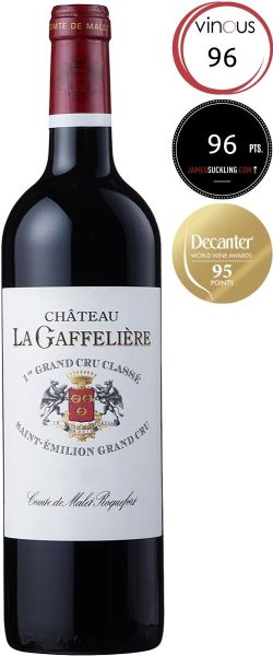 Château La Gaffelière Saint-Émilion Grand Cru 2019 met medaille