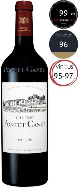 Château Pontet-Canet Pauillac 2022 met medailles