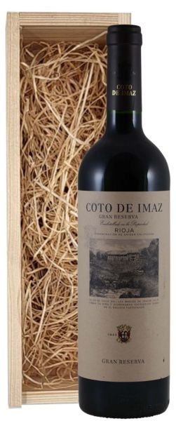 Coto de Imaz Gran Reserva in houten kist