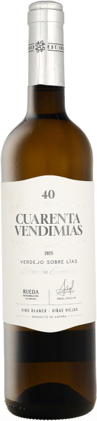 Cuatro Rayas Cuarenta Vendimias Rueda Verdejo Sobre Lías