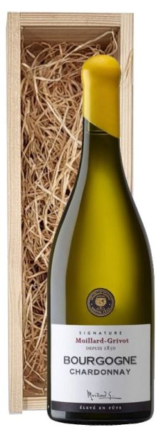 Moillard-Grivot Signature Bourgogne Chardonnay in houten kist