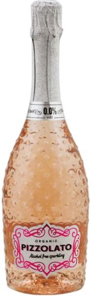 Organic Pizzolato Alcohol Free Sparkling Rosé