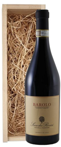Serre dei Roveri Barolo in houten kist
