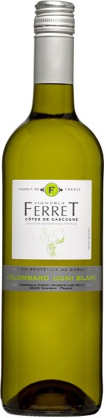 Vignoble Ferret Côtes de Gascogne IGP Colombard Ugni Blanc