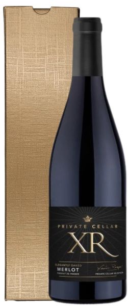 XR Private Cellar Merlot Elegantly Oaked in cadeaudoos | Abels Wijnen