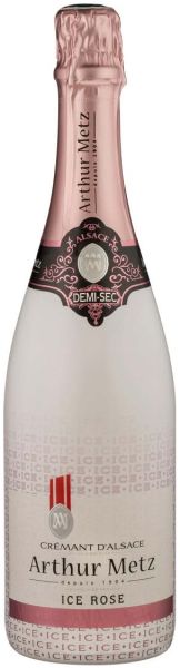 Arthur Metz Crémant d'Alsace Demi-Sec Ice Rosé