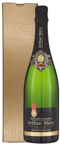 Arthur Metz Crémant d'Alsace Brut Prestige in cadeaudoos