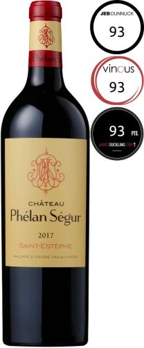 Château Phélan Ségur Saint-Estèphe 2017 met medaille