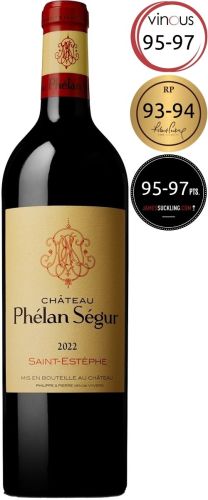 Château Phélan Ségur Saint-Estèphe 2022 met medaille