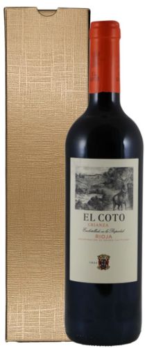 El Coto Crianza Rioja in cadeaudoos