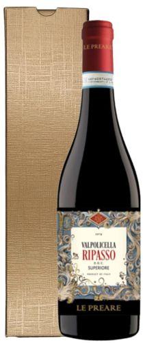 Le Preare Valpolicella Ripasso Superiore DOC in cadeaudoos