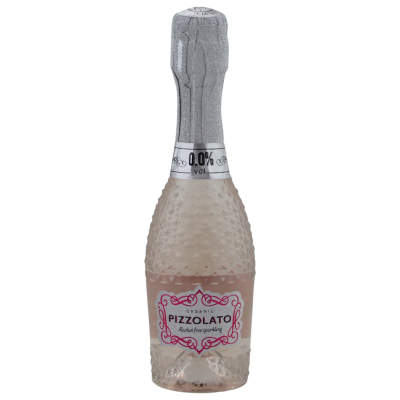 Pizzolato Alcohol Free Sparkling Rosé Organic Piccolo (0,2L)  Abels Wijnen